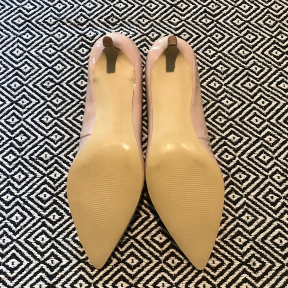 Nine West Nude Kitten Heel - Picture 2 of 4